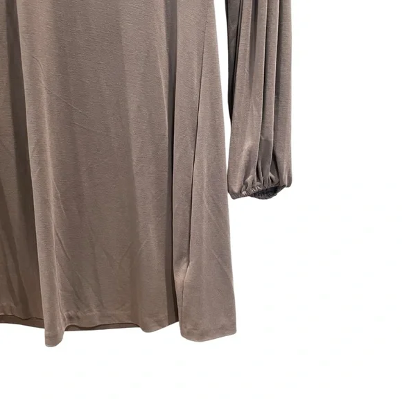 Free People Jessies Mini Dress Lace Long Sleeve Bohemian Brown Size XS - Picture 6 of 11